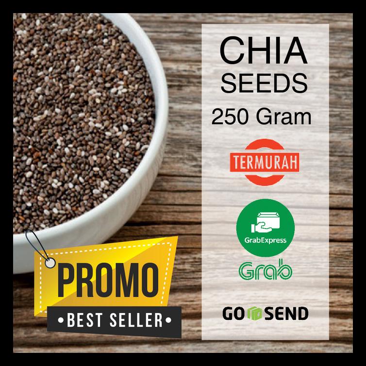 

ORGANIC CHIA SEED 250 GRAM MURAH HARGA GROSIR BERKUALITAS