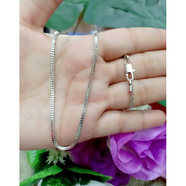 Kalung milano kaca dewasa 45 cm 60 cm