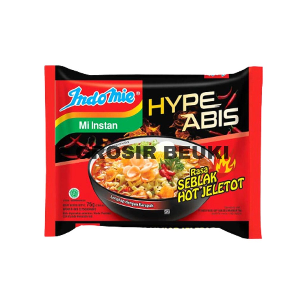 

Indomie Hype Abis - Kuah Seblak Jeletot