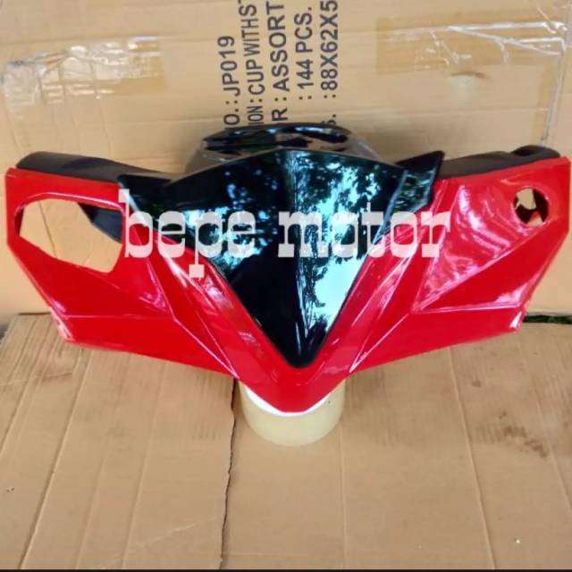 PROMO Batok kepala 1set Honda beat fi new esp tahun 2016-2018 non ISS warna merah sparepart murah co