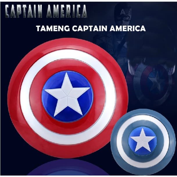 MAINAN PERISAI TAMENG CAPTAIN AMERICA KAPTEN AMERIKA