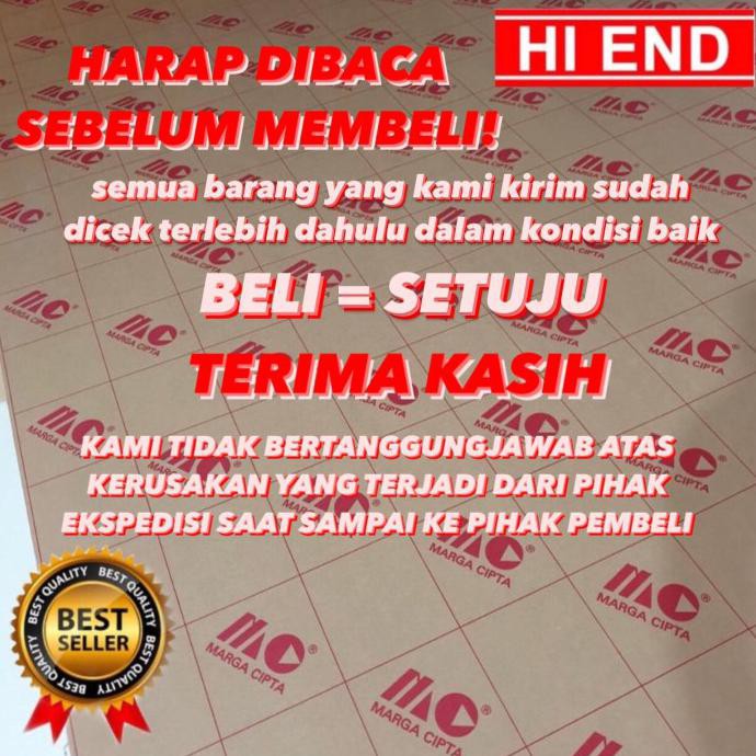 

AKRILIK LEMBARAN MERK MARGA CIPTA MC (uk 122 x 244 cm) bening 3mm