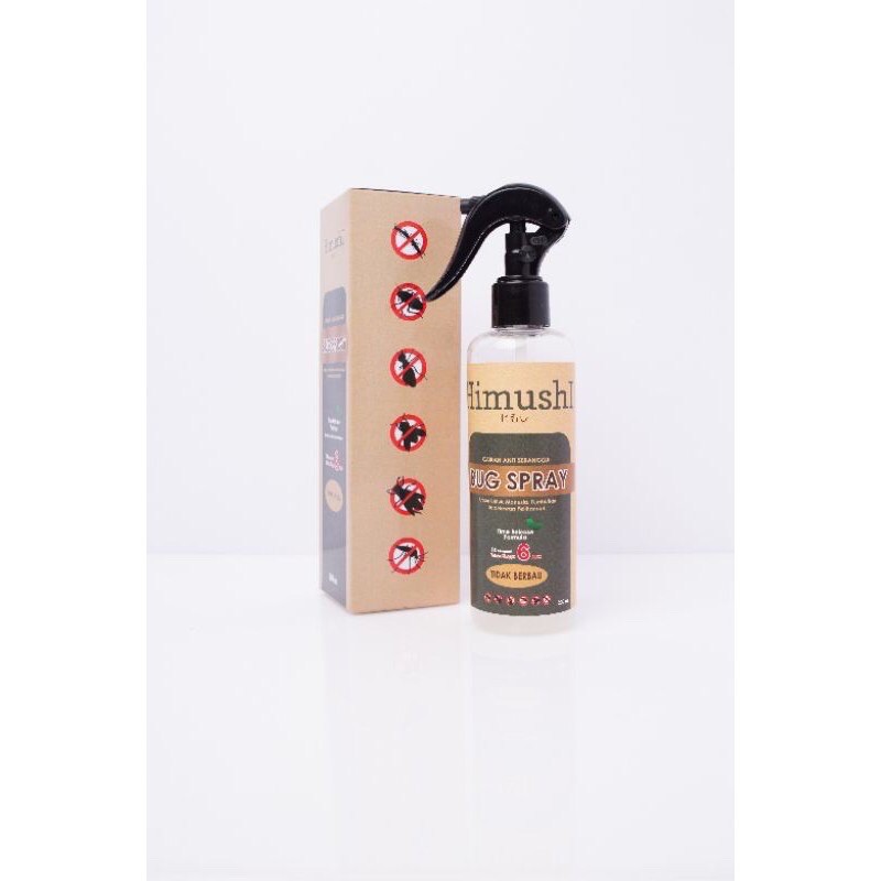 Himushi Bug Spray 200ml / Semprotan Anti Serangga Cicak Tomcat Kutu Kasur Kecoa Rayap