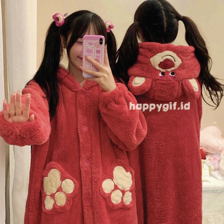 LOTSO DASTER ONESIE BAJU TIDUR KIGURUMI PIYAMA KOSTUM