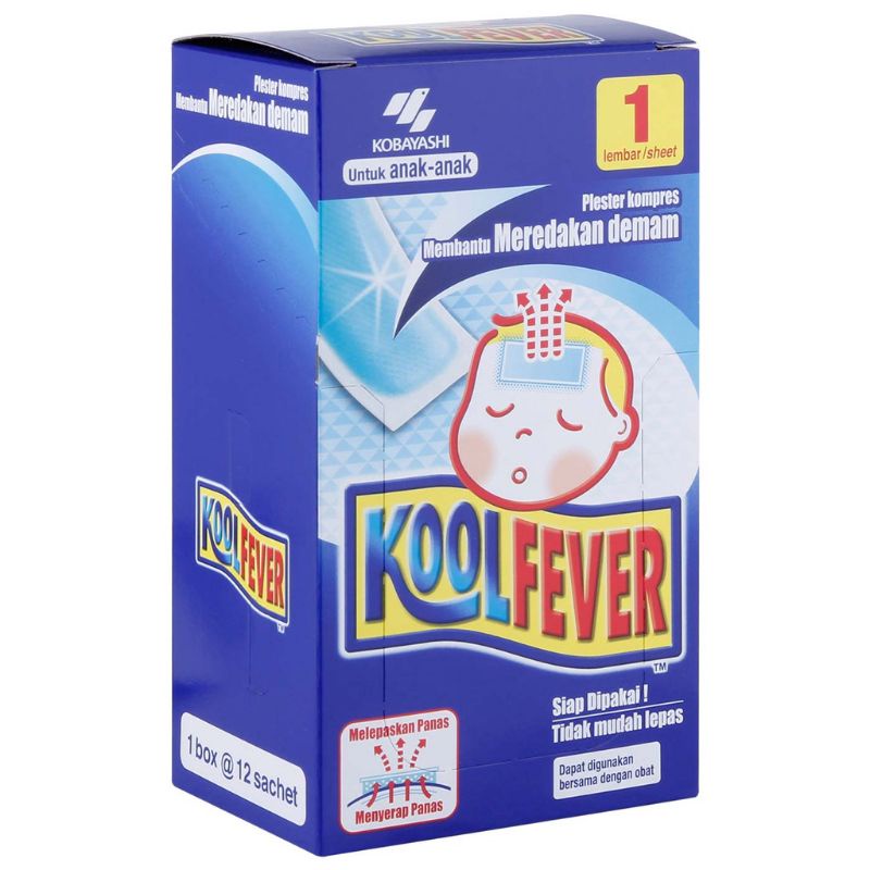 Koolfever Untuk Anak, Bayi Dan Dewasa Penurun Panas Ready Stok