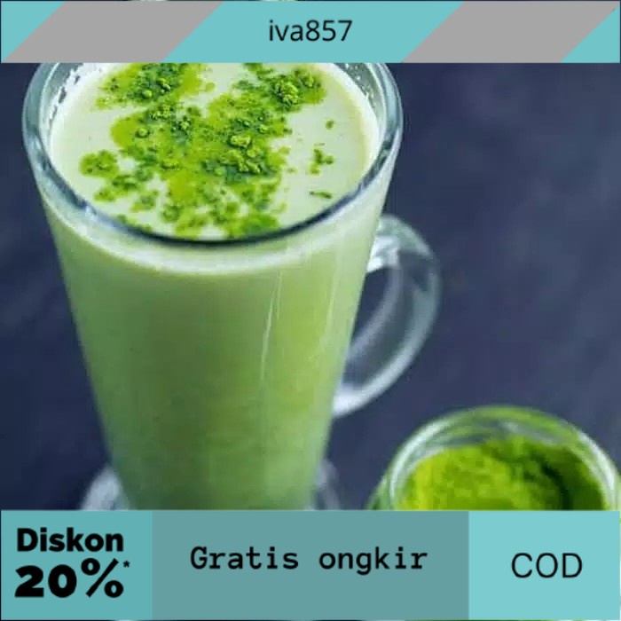 

PROMO Bubuk Minuman MATCHA GREENTEA Powder Drink Premium Quality Teh Hijau GRATIS ONGKIR