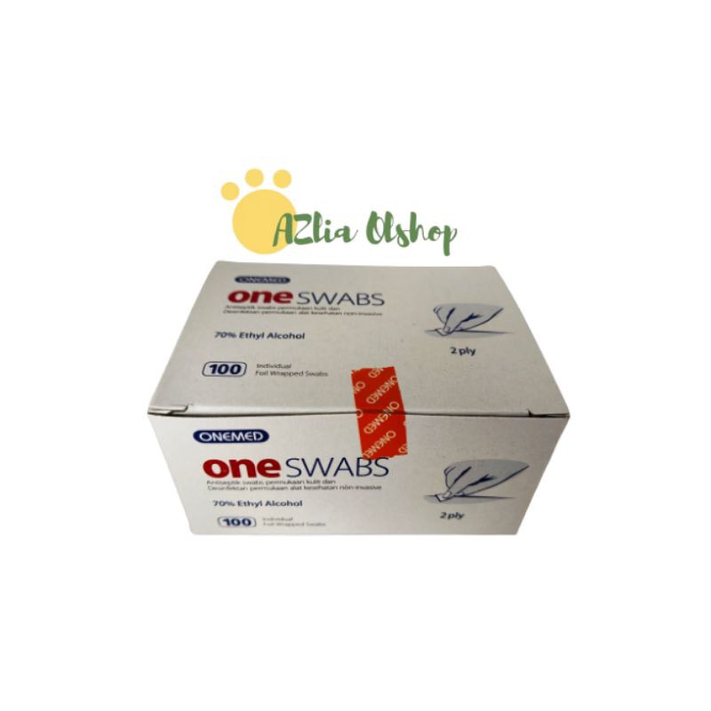 Jual Alkohol Swab Onemed Kapas Alkohol Tissue Alkohol Shopee Indonesia