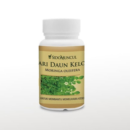 Sidomuncul Daun Kelor- Isi 50 Kapsul