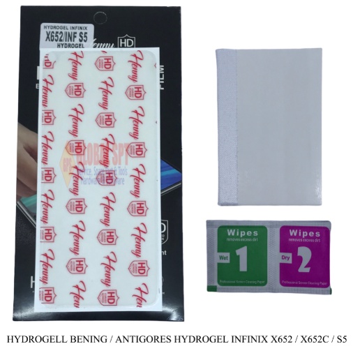 HYDROGEL BENING /  ANTIGORES HYDROGEL INFINIX X652 / X652C / S5