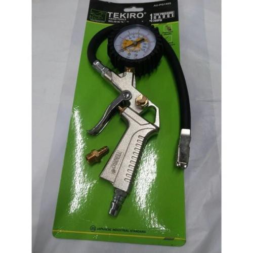 TEKIRO Tire Pressure Gauge Inflator Alat Isi Ukur Buang Angin 3 In 1 200 psi 16 Bar AU PG 1405