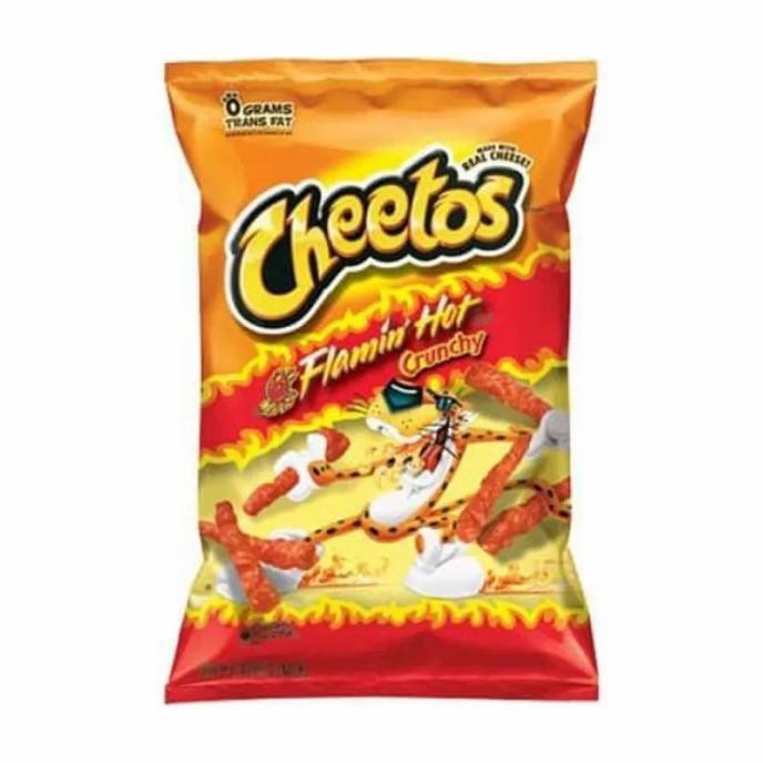 

TERBARU CHEETOS CRUNCHY FLAMIN HOT 226.8GR IMP