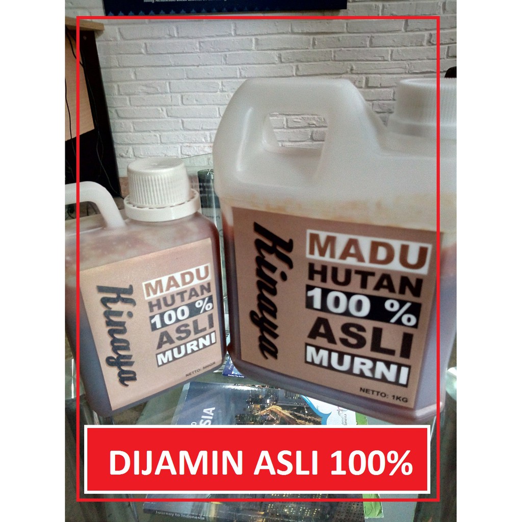 

DIJAMIN ASLI!! Madu Hutan Asli Murni Dari Alam Liar Sumatera 500 gram