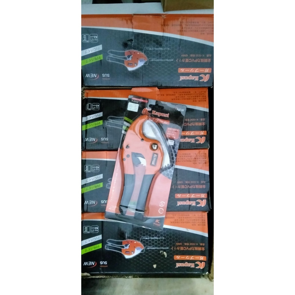 KAPUSI gunting pipa PVC  heavy duty pipe cutter gunting potong pipa 42mm