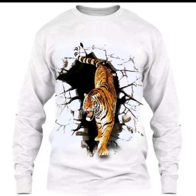 KAOS 3DIMENSI ANIMAL