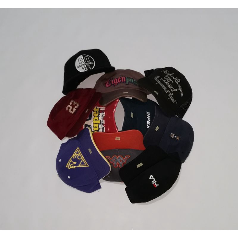 Topi cap/Topi baseball/Topi mlb/Topi second/Thrifting Topi tinggal pakai