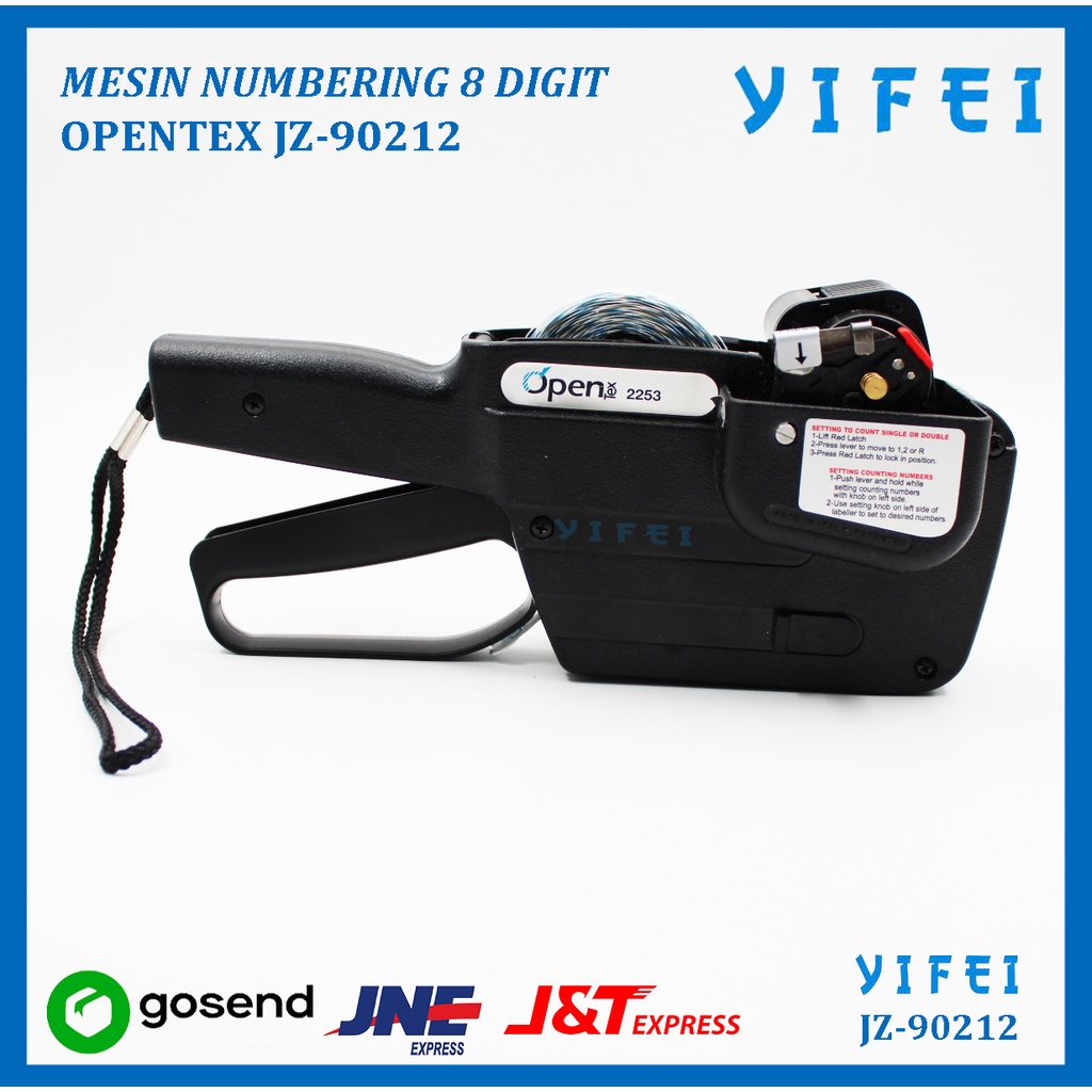 Mesin Numbering Opentex ITALY 2253 YIFEI-90212