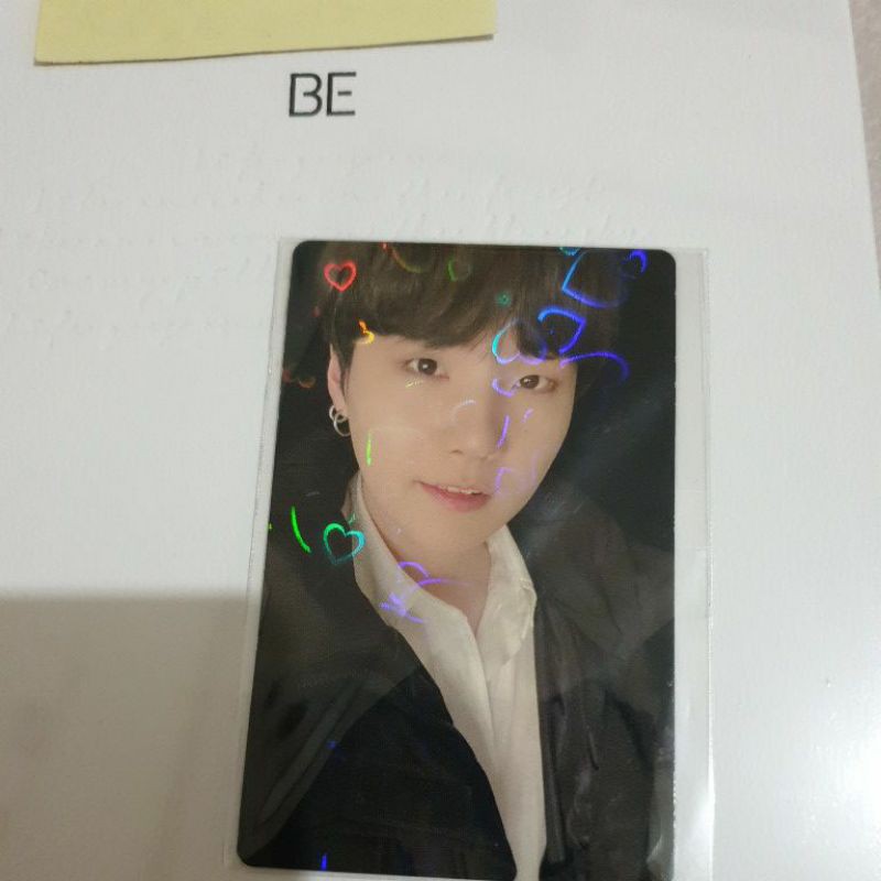 BTS PC Suga LD Holo Japan Shop + album selaed