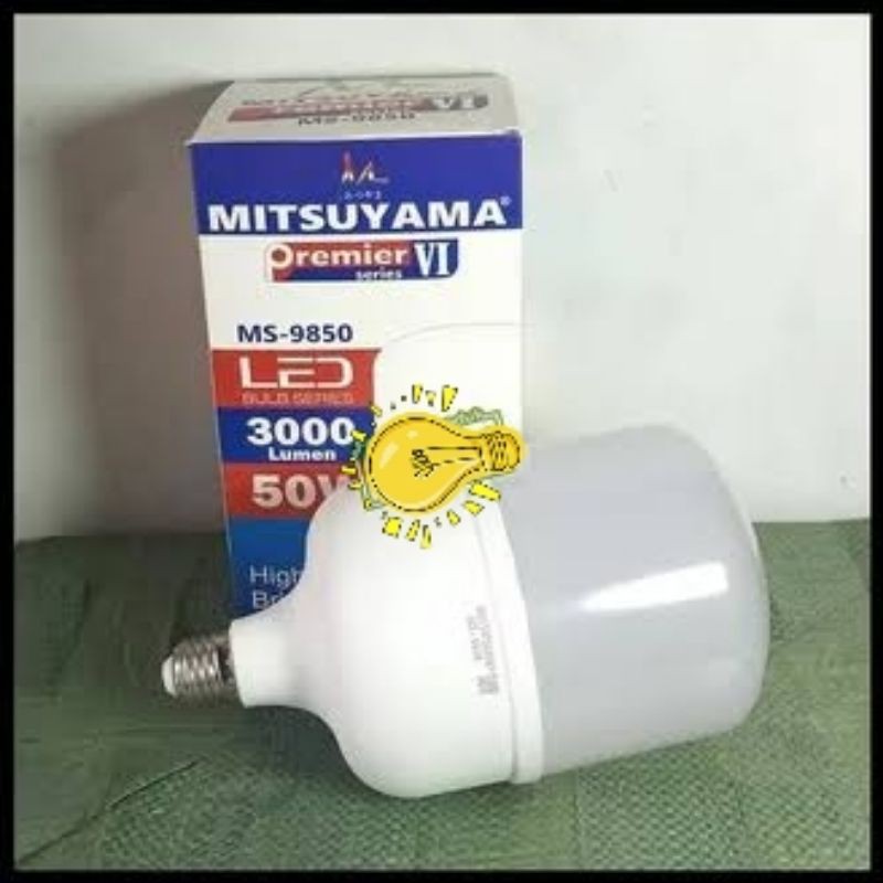 Lampu Bohlam LED 50 Watt MS-9850 Premier VI MITSUYAMA