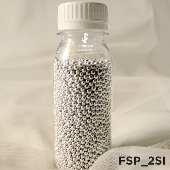 

FSP_2SI Hiasan Kue Pearl/Mutiara Silver Sugar Sprinkle