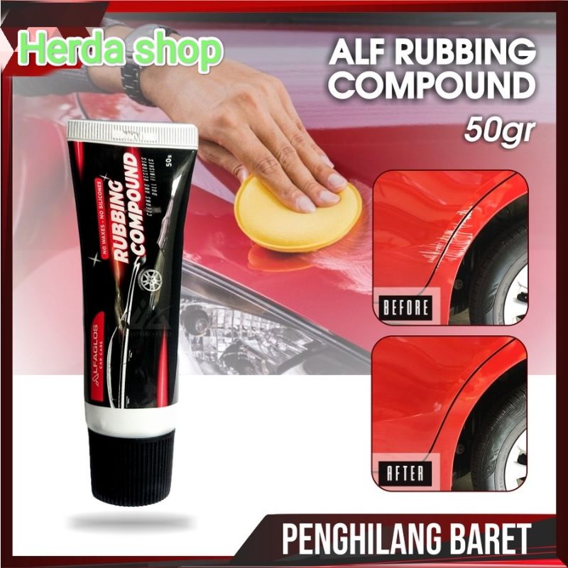 kompon compon Alf  rubbing utk mobil motor helm dijamin asli 100% Compound alf