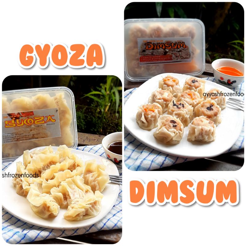 

Dimsum dan Gyoza Ayam