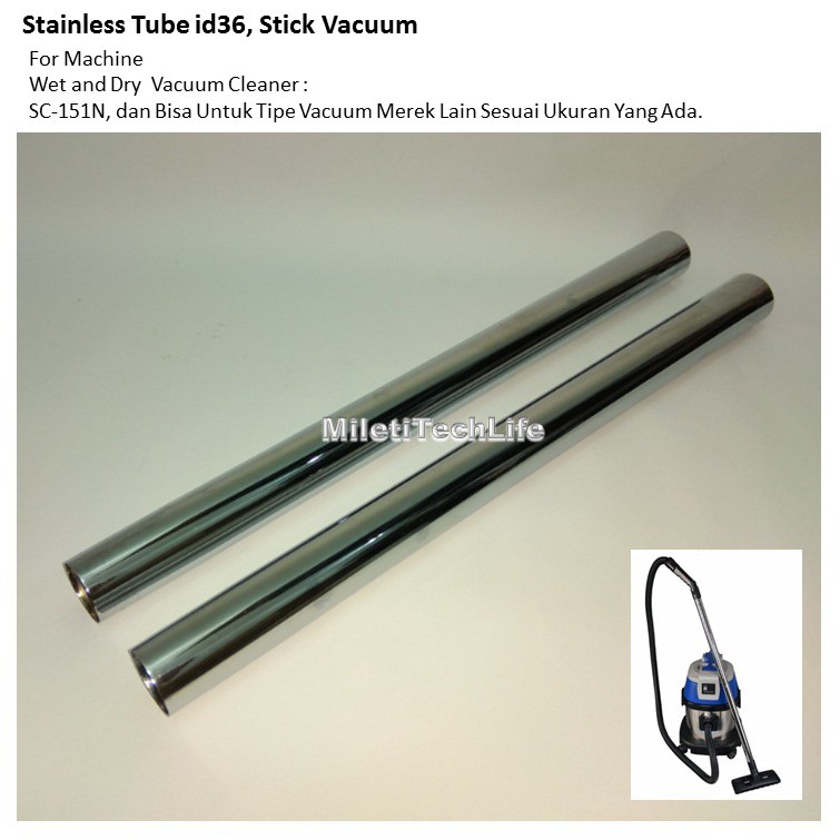 Spare Part Vacuum Cleaner Stick Stainless Tube id36 SC-151N Accessories