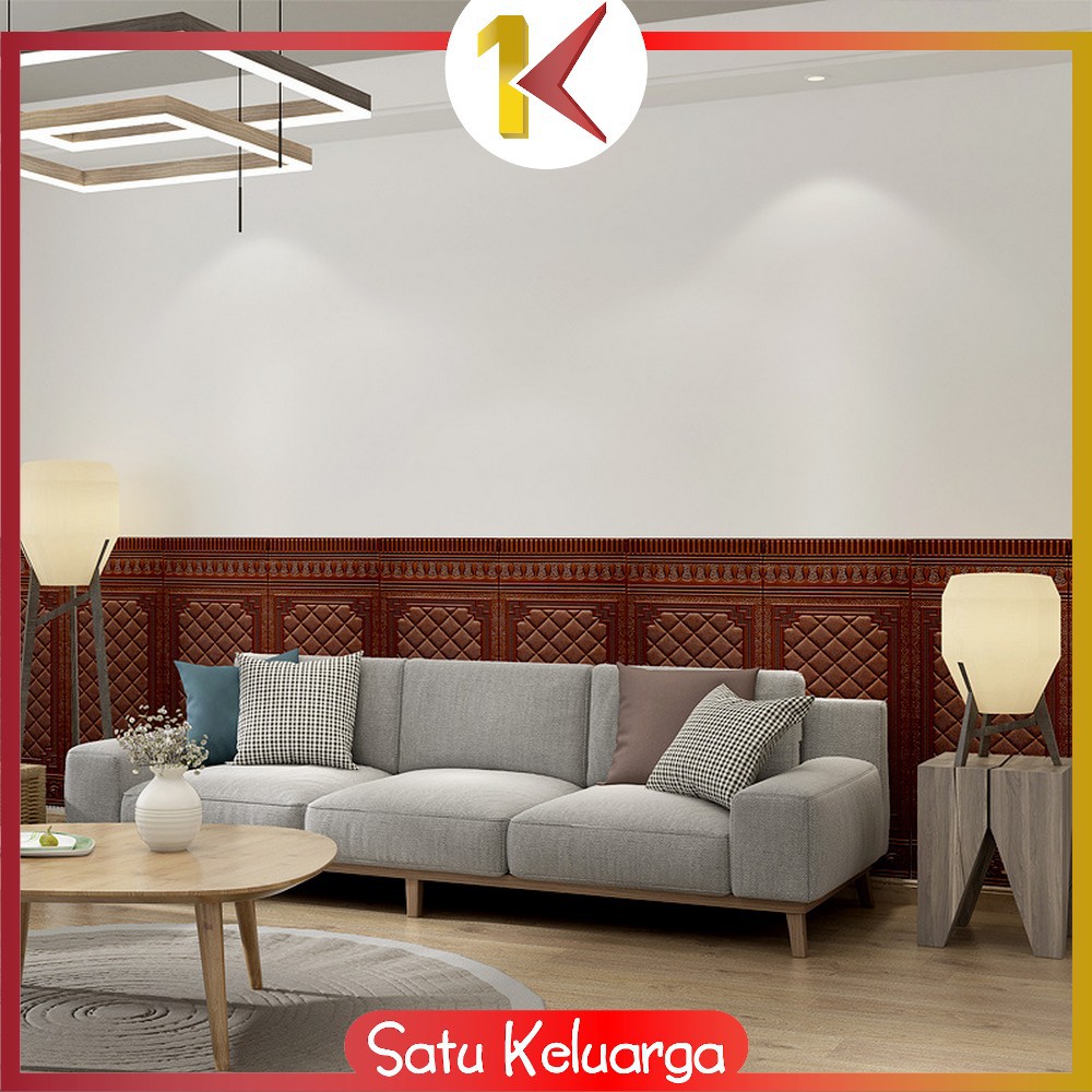 SK-C217 - C224 Wallpaper 3D Foam Motif / Wallfoam Sticker Dinding Kamar / Walpaper Dinding Bata-6