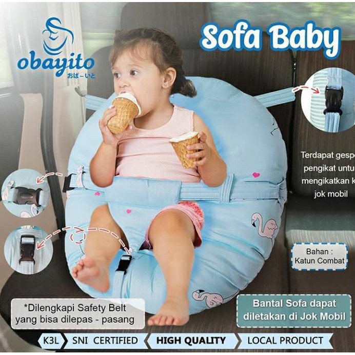 Obayito Sofa Baby Dengan Gesper