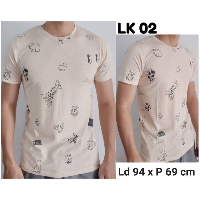 Kaos cowok Atasan Laki laki Baju pria