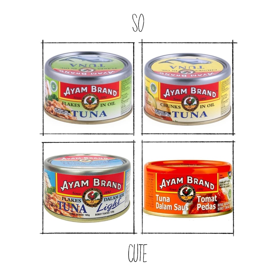 

AYAM BRAND Tuna All Varian 150GR