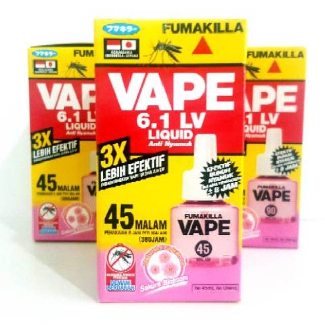 VAPE ELEKTRIK LIQUID REFILL 45 MALAM SAKURA