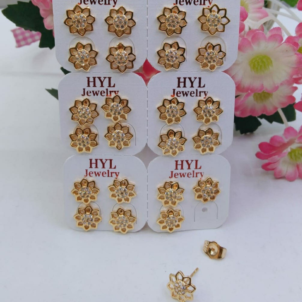 AV333 Grosir Anting Tusuk Dewasa Anting Permata