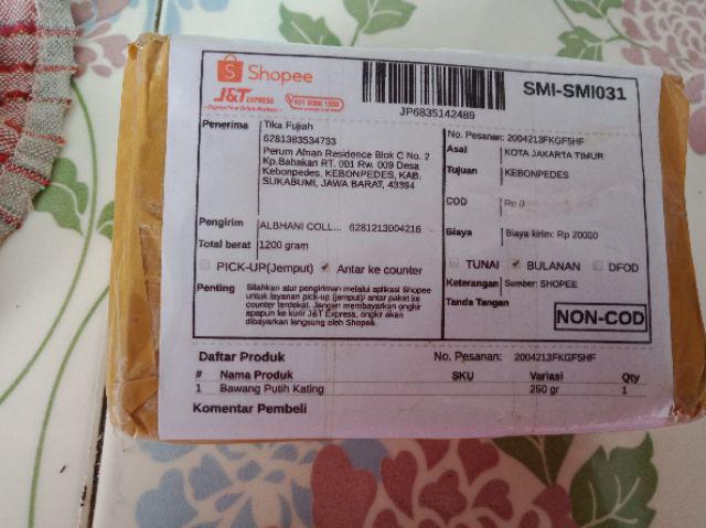 Bawang Putih Kating 1 Kg / 1.000 Gr