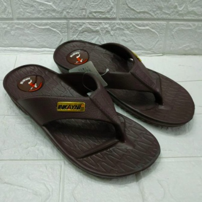 PROMO 3.3 PUNCAK YK6021 Sandal Jepit Karet Pria Dewasa Merek Inkayni Ukuran 39-44