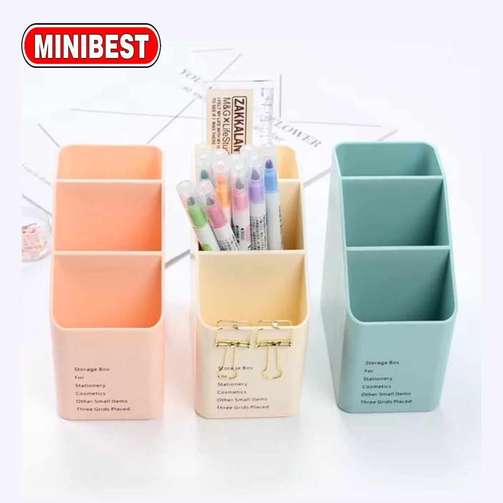 [ SALE ] Tempat Pensil Meja Kotak Holder Desktop Organizer Storage Box