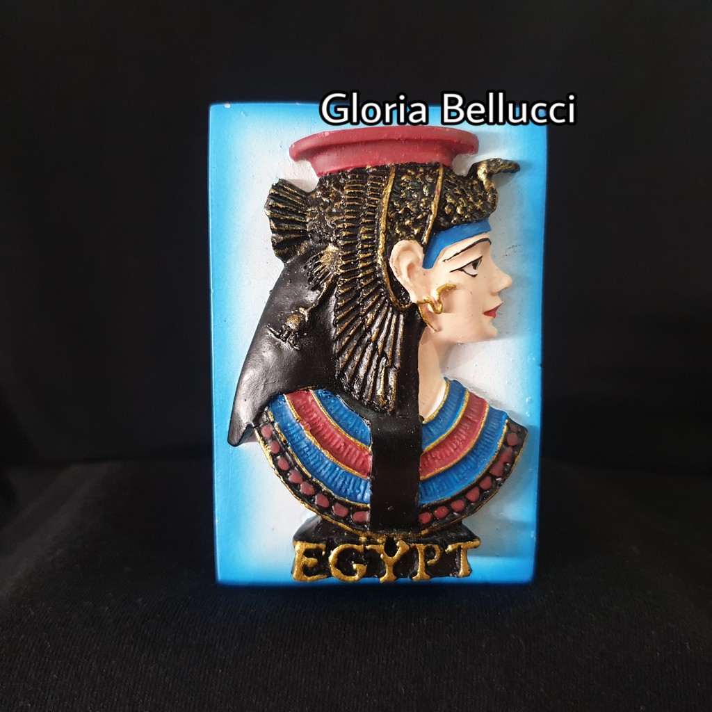 SOUVENIR TEMPELAN MAGNET KULKAS NEGARA EGYPT CLEOPATRA MESIR