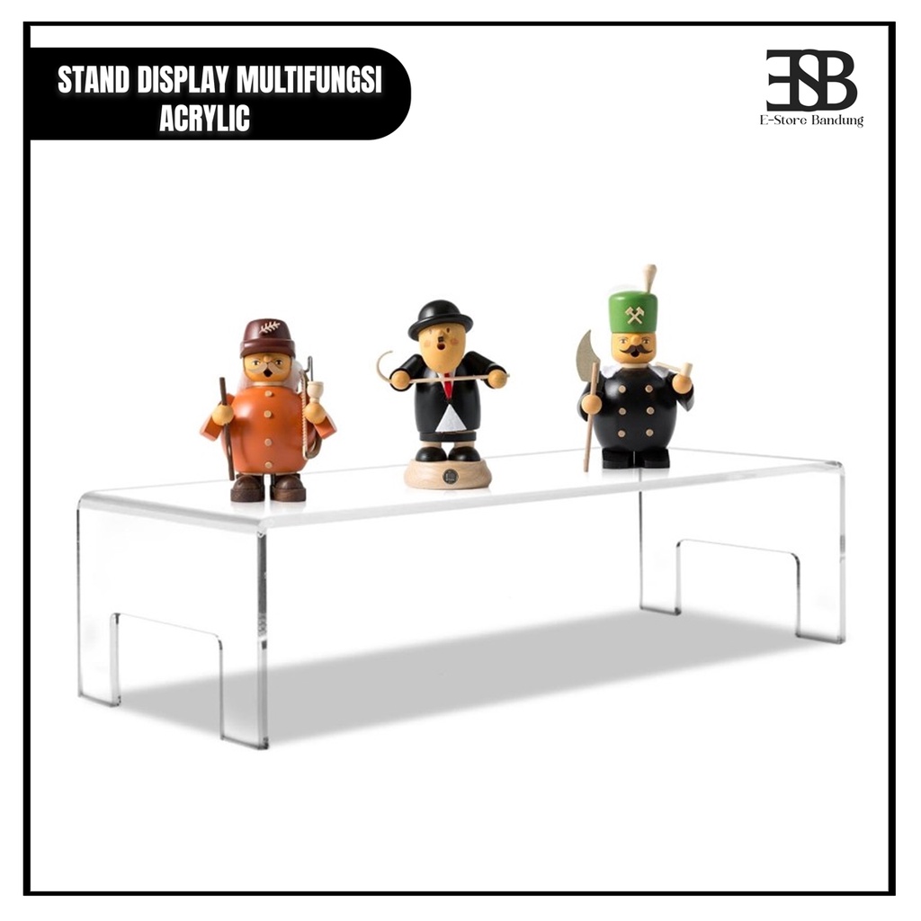 Acrylic Rack Multifungsi  / Tempat Action Figure / Display Make-up / Stand Miniatur / Rak Etalase / 