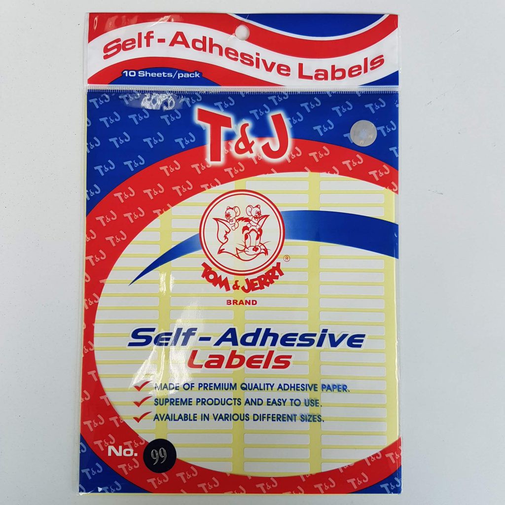 

Label Self Adhevise no. 99 Tom & Jerry