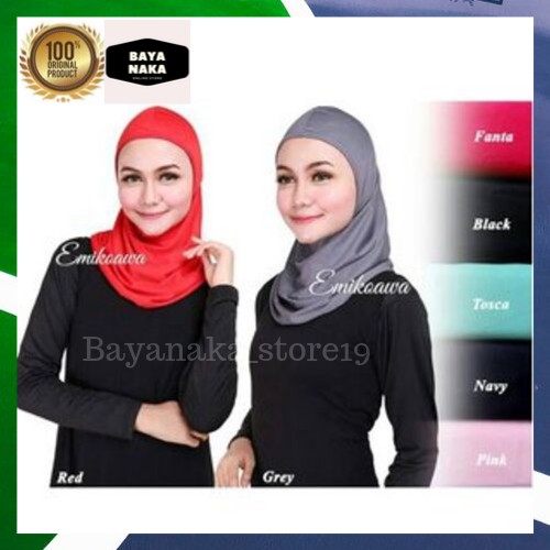 HIJAB Sport hijab instant Emikoawa senam zumba