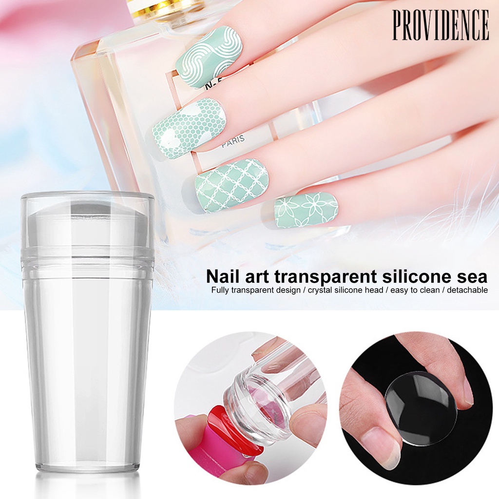 Providence 1 Set Dust-proof Nail Seal Practical Plastic Portable Lid Design Finger Nail Art Seal for Home