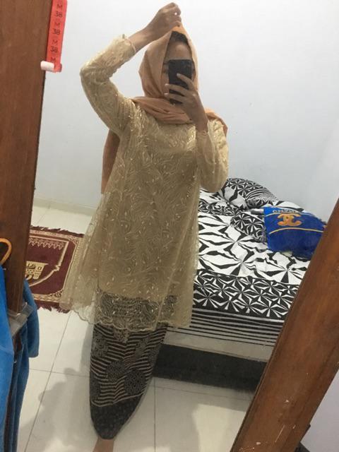 New Arrival | Nayaka Batik - Batik Couple Amania Sofia Tile Mutiara Free Slendang | Kebaya Couple