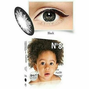 SOFTLENS  ICE  N8 No 8 BLACK