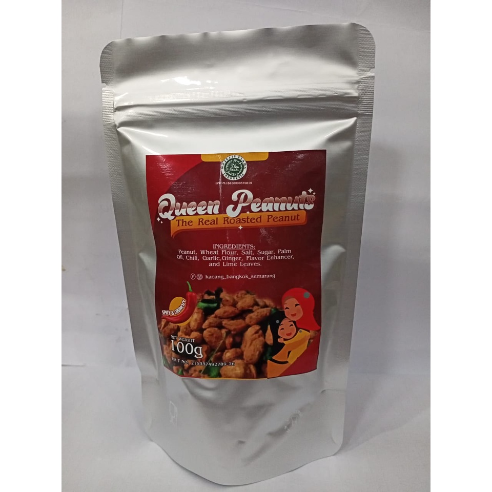 

TERLARIS !! KACANG BANGKOK 100gr