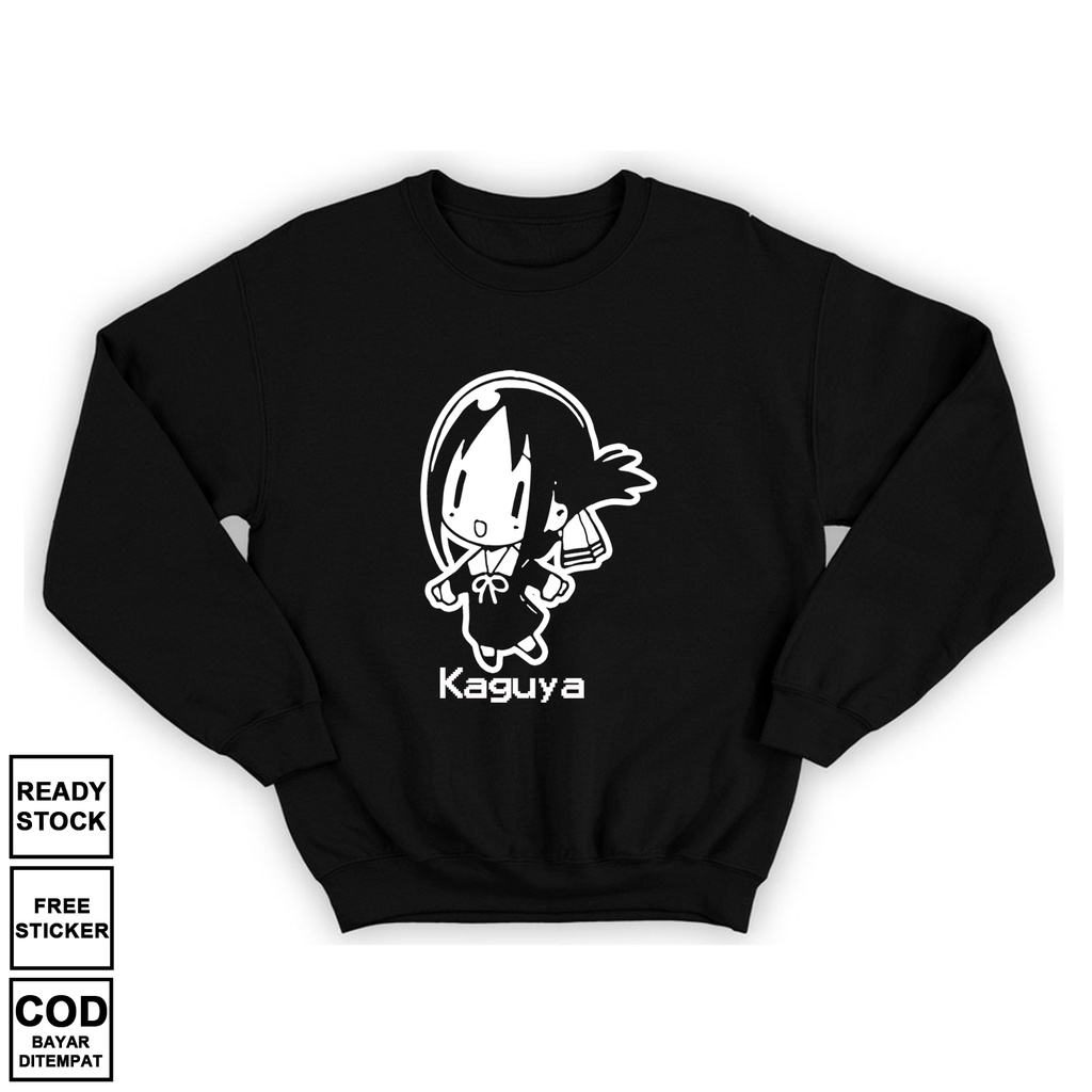 SWEATER WAIFU ANIME MANGA KAGUYA SHINOMIYA KAGUYA SAMA WA KOKURASETAI LOVE IS WAR AUNTIE BAJU JEPANG