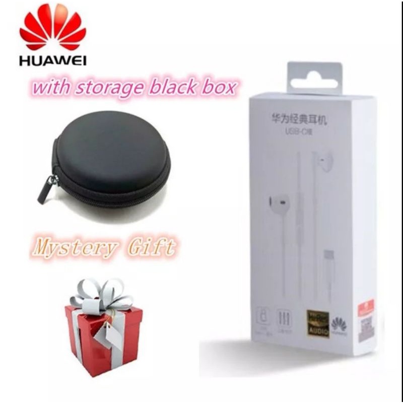 EARPHONE HUAWEI CM33 ORIGINAL 100% (CEK KEASLIAN SCAN BACODE YANG ADA DI DUS