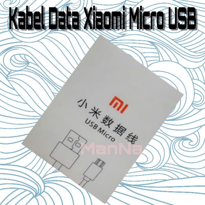 Kabel Data Xiaomi Redmi Micro USB Original Cable