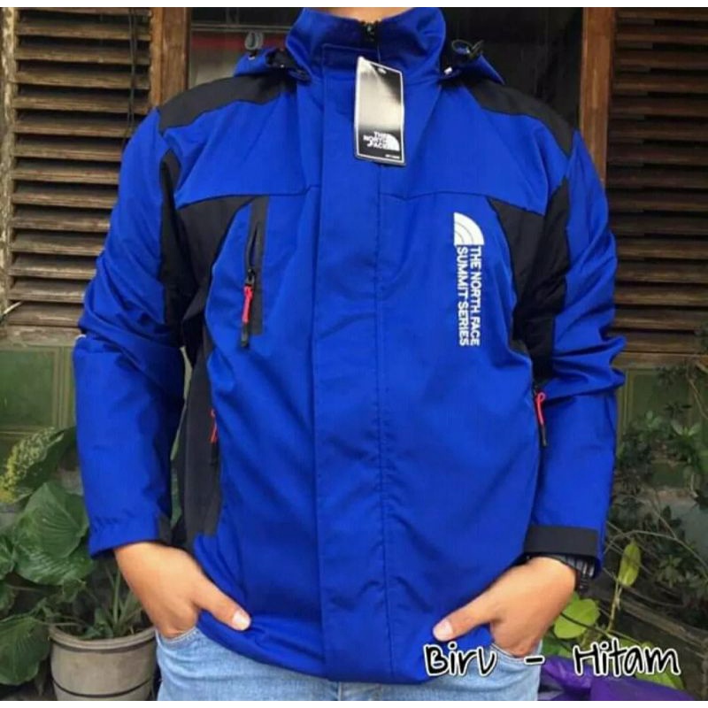 JAKET outdoor  jaket murah TERBARU & TERKECE  JAKET GUNUNG JAKET ABU JAKET NAVY JAKET TNF jaket  SUMMIT SERIEZ jaket pria wanita jaket murah jaket terbaru jaket musim dingin jaket musim hujan jaket waterproof jaket anti air jaket anti angin-Biru b