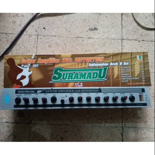 Kit audio amplifier gitar efek distorsi kit ampli gitar tone control 387