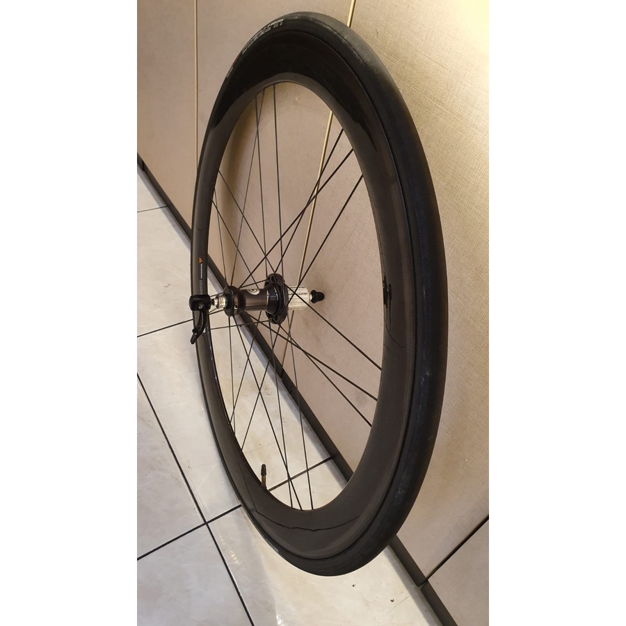 BAN SEPEDA WHEELSET CHAMPAGNOLO BORA ONE 50 Tubulan Rim Brake