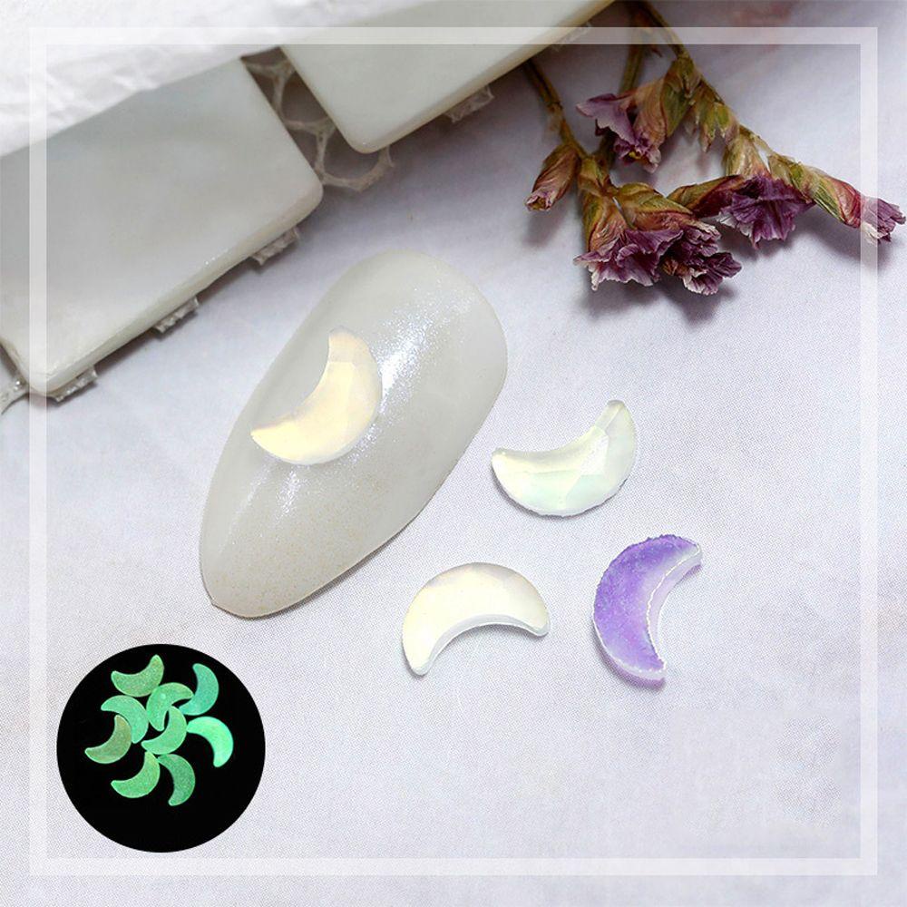 Mxbeauty Aurora Nail Art Dekorasi Resin Fashion 3D Glitter Hiasan Kuku Perhiasan Kuku Berlian DIY Manicure Aksesoris